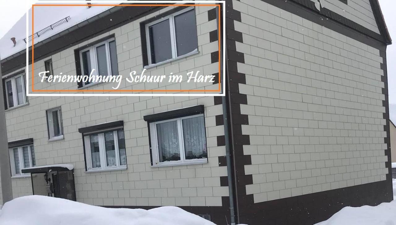 Ferienwohnung Schuur - Harz 哈瑟尔费尔德 外观 照片